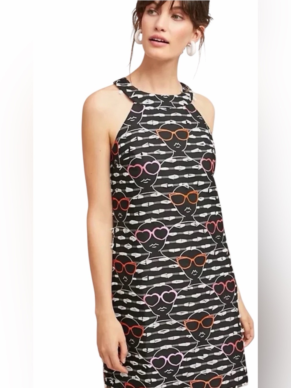 ANTHROPOLOGIE HUTCH Sunglasses Shift Dress.